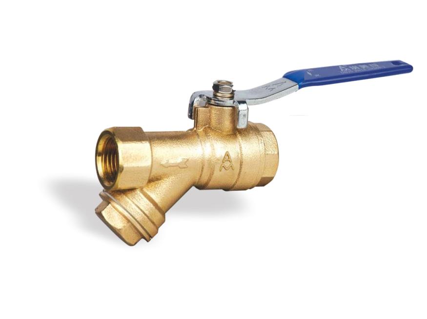 246黄铜过滤器球阀