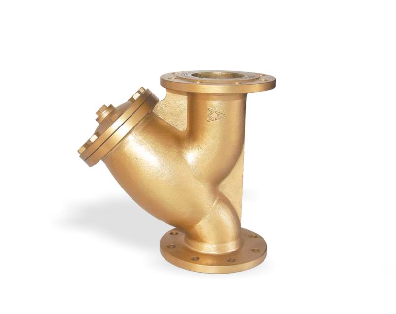 603黄铜法兰过滤器