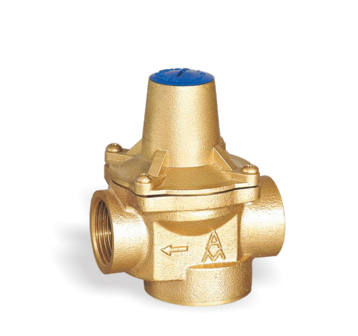 718黄铜可调试减压阀