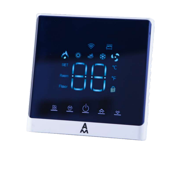 9756触摸屏空调地暖温控器