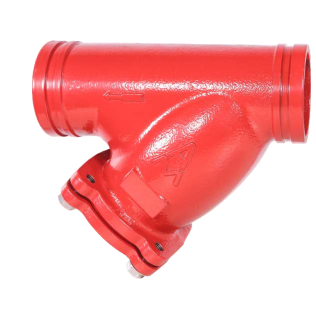 9634沟槽连接铸铁过滤器