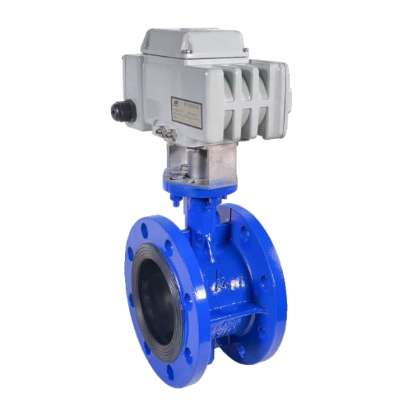 9854电动法兰蝶阀