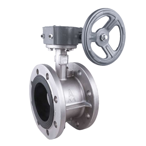 9828不锈钢法兰蝶阀